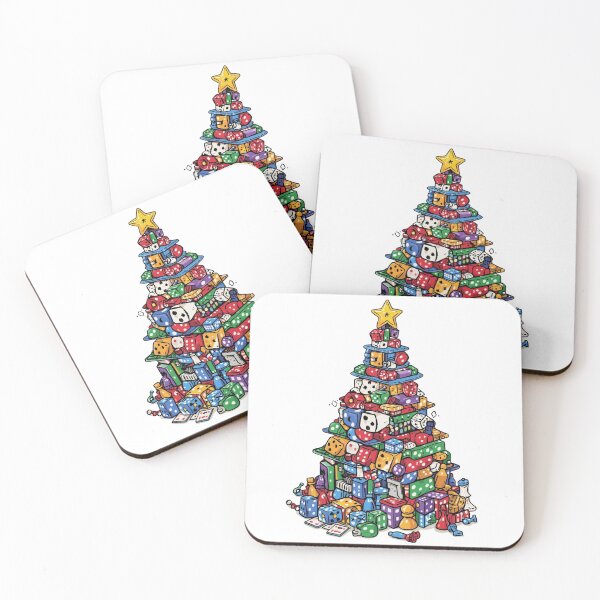 Item preview, Christmas tree with game pieces designed and sold by StormArte.