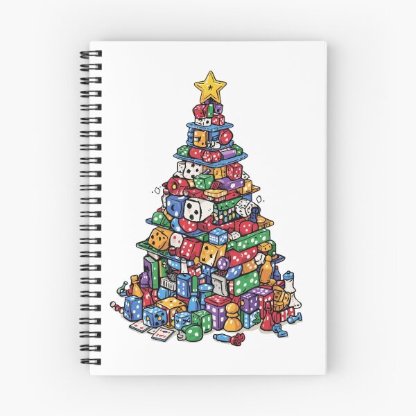 Item preview, Christmas tree with game pieces designed and sold by StormArte.