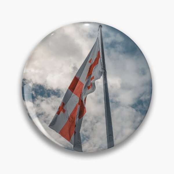 Item preview, Georgian Flag designed and sold by Nertfel-Art.