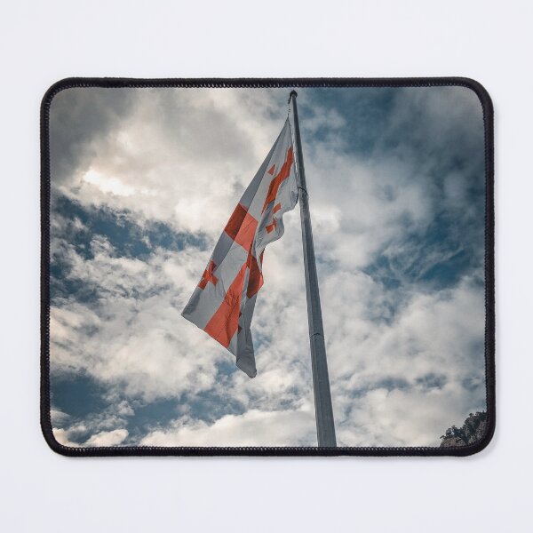 Item preview, Georgian Flag designed and sold by Nertfel-Art.