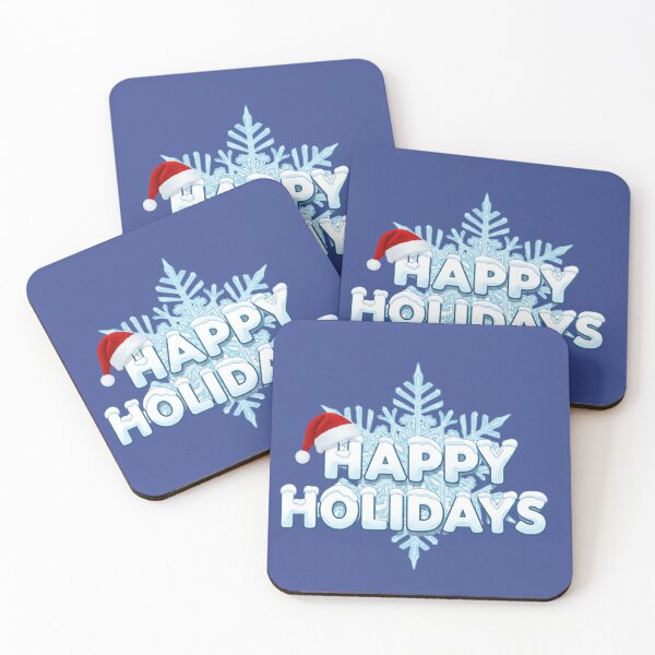 Item preview, Happy Holidays – Winter StyleJoyeuses Fêtes – Style Hivernal   designed and sold by Drawingshirts.