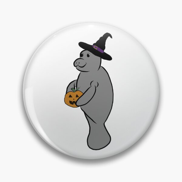 Item preview, Spooky Manatee designed and sold by TheSaltySeagul.