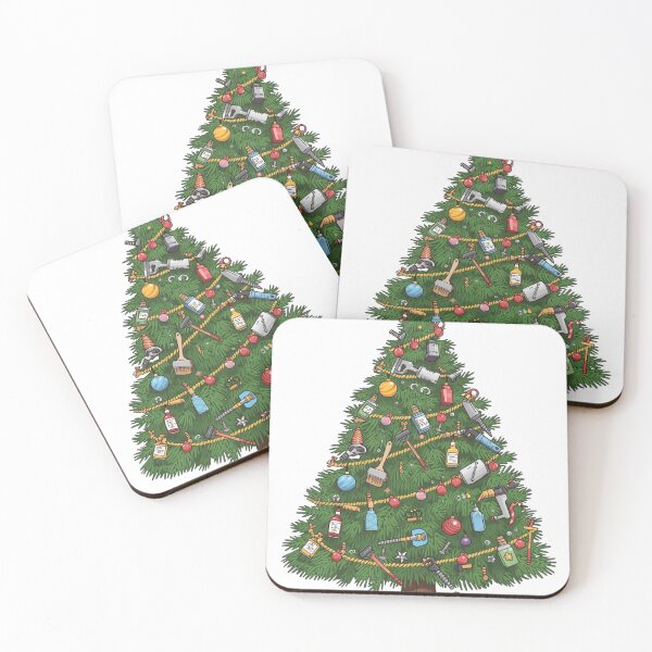 Item preview, Christmas tree decorated with tools designed and sold by StormArte.