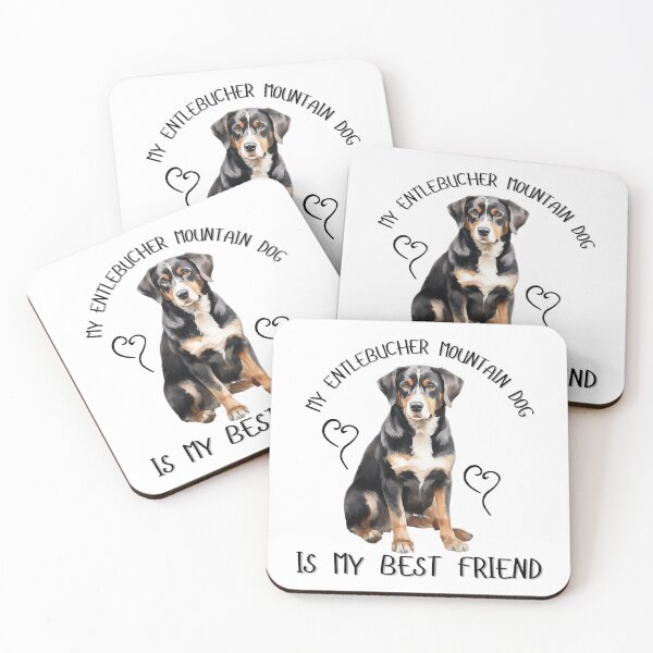 Item preview, My Entlebucher Mountain Dog Is My Best Friend designed and sold by Viikis.