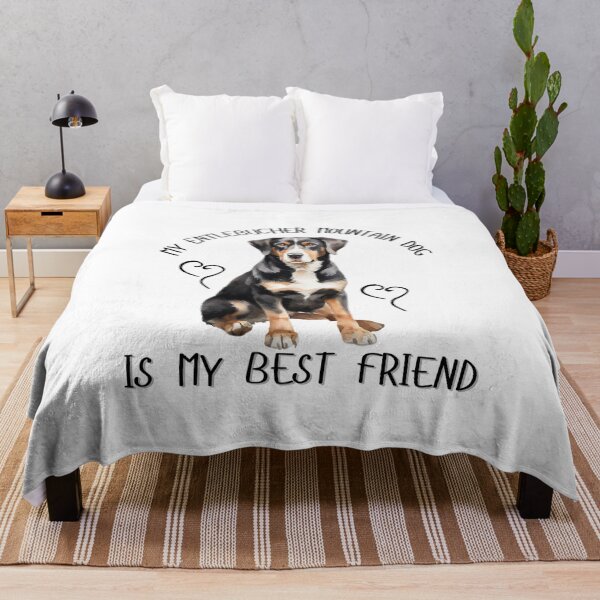 Item preview, My Entlebucher Mountain Dog Is My Best Friend designed and sold by Viikis.