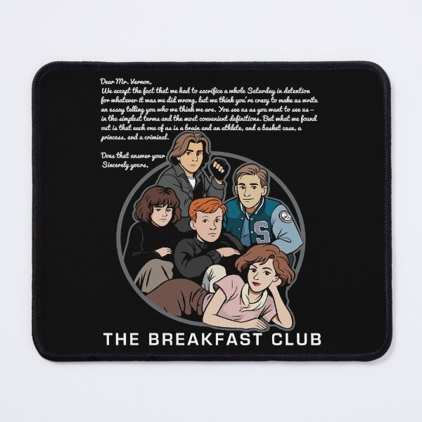 Item preview, Breakfast Club Letter Blk designed and sold by Alema Art.