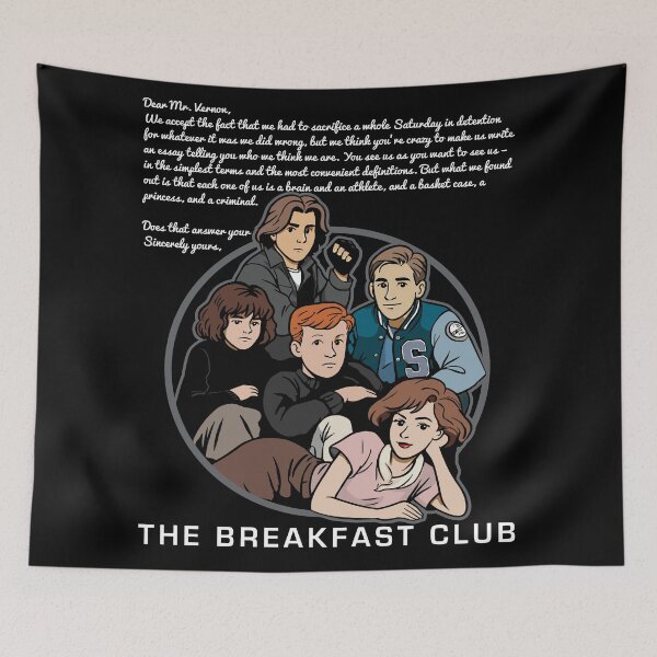 Item preview, Breakfast Club Letter Blk designed and sold by Alema Art.