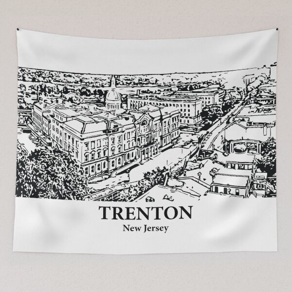 Item preview, Trenton - New Jersey designed and sold by Lakeric Cityscapes.