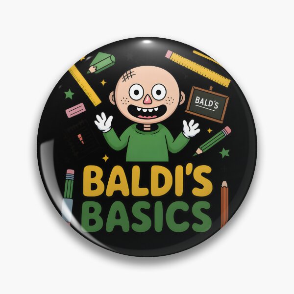 Item preview, Baldi’s Basics Funny School Game Design designed and sold by Privon.