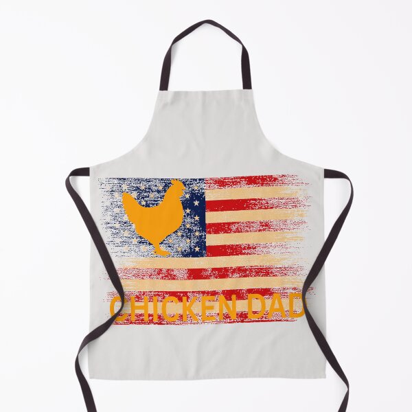 Item preview, Funny chicken Dad and USA flag for patriot farmer designed and sold by erozzz.