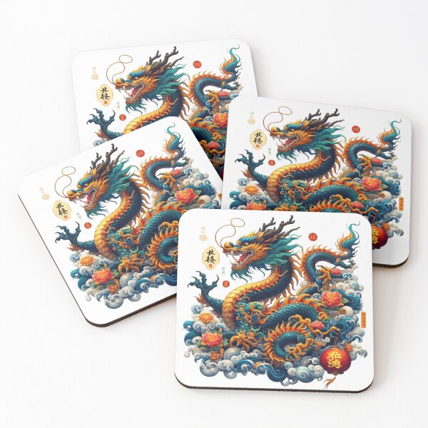 Item preview, dragon, fire dragon, chinese dragon designed and sold by TrueArtVibes.