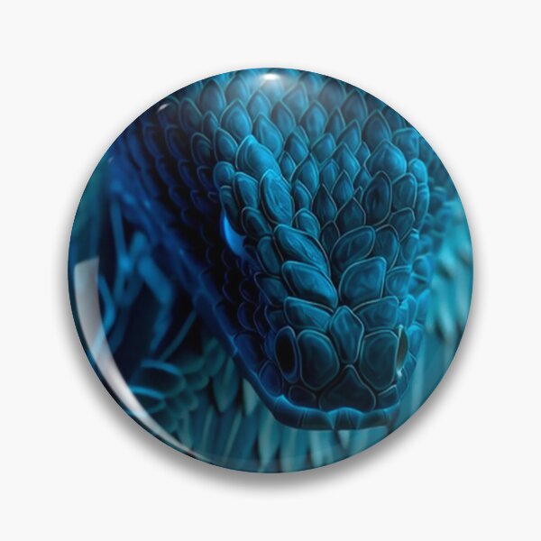Item preview, Winged Blue Snake designed and sold by MatrixTattoo.