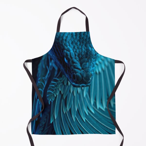 Item preview, Winged Blue Snake designed and sold by MatrixTattoo.