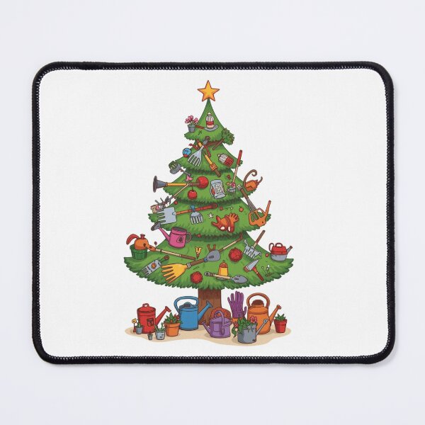 Item preview, Christmas tree decorated with garden tools designed and sold by StormArte.