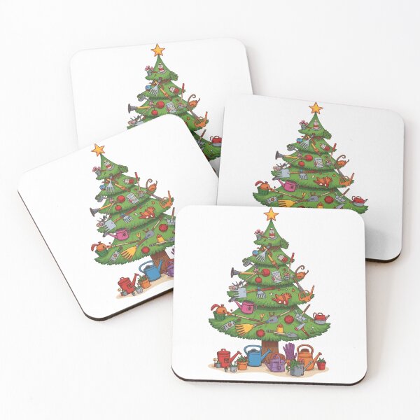 Item preview, Christmas tree decorated with garden tools designed and sold by StormArte.