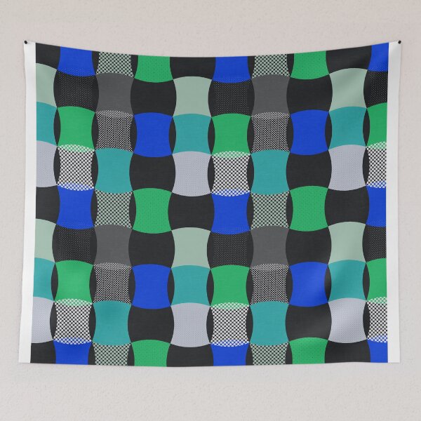Item preview,  Minimal Scandinavian digital geometric pattern  designed and sold by Alessandro Remo Mazzoni Remotextiles.