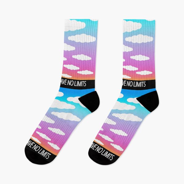 Item preview, Colorful Sky Gradient — Motivational Quote — Your Horizons Have No Limits designed and sold by InFrameVision.