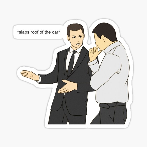 Car Salesman Stickers Redbubble