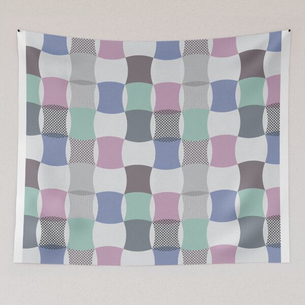 Item preview, Minimal Scandinavian digital geometric pattern  designed and sold by Alessandro Remo Mazzoni Remotextiles.