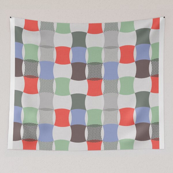 Item preview, Copy of  Minimal Scandinavian digital geometric pattern  designed and sold by Alessandro Remo Mazzoni Remotextiles.
