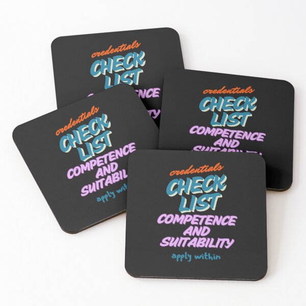 Item preview, the credential check list designed and sold by aledfychan.