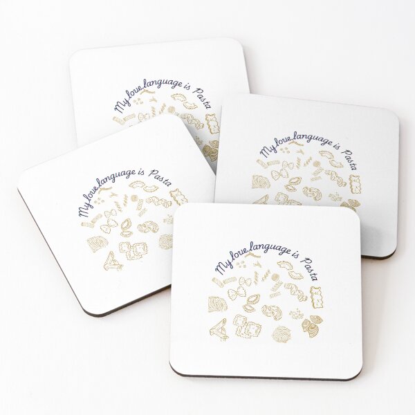 Item preview, "My Love Language is Pasta – Funny Foodie Quote" designed and sold by ShaggyArtist.