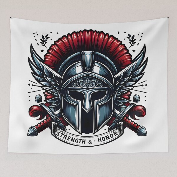 Item preview, Roman Empire, battle, historical, sword, armor, helmet designed and sold by TrueArtVibes.