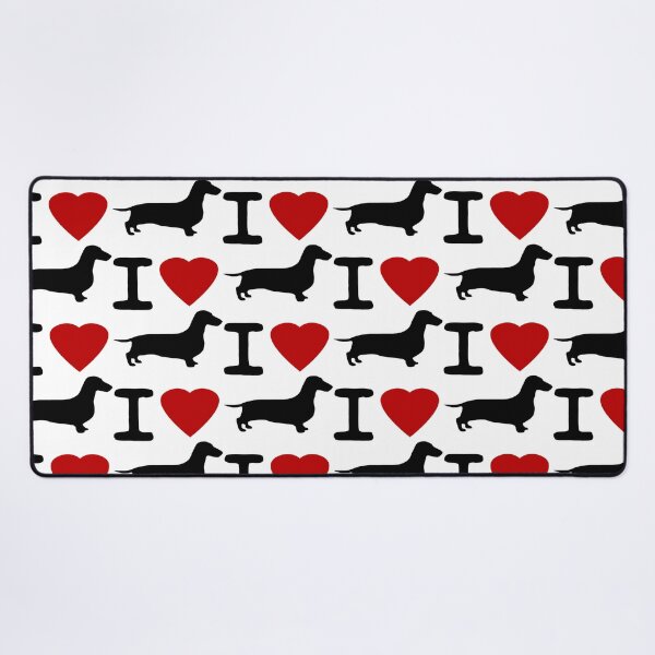 Item preview, I Heart (Love) Dachshund'S designed and sold by roslexfulsia.