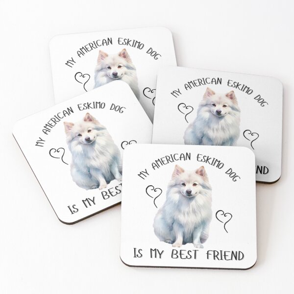 Item preview, My American Eskimo Dog Is My Best Friend designed and sold by Viikis.