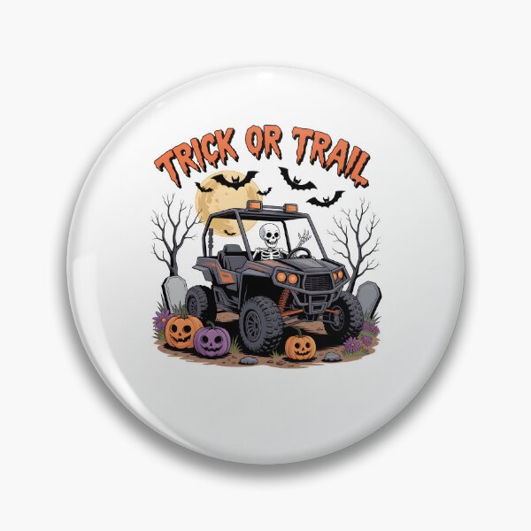 Item preview, Trick or Trail Skeleton UTV Ride Halloween designed and sold by KarimSoCute.