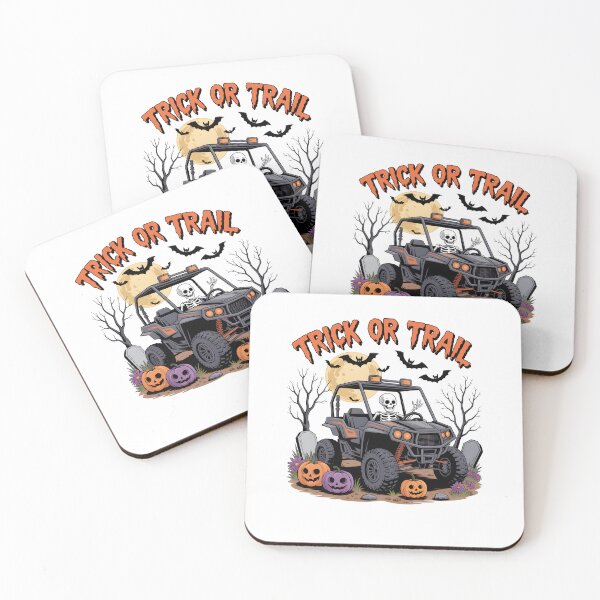 Item preview, Trick or Trail Skeleton UTV Ride Halloween designed and sold by KarimSoCute.