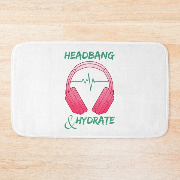 Item preview, Headphones | Headbang And Hydrate designed and sold by ObsidianDaz.