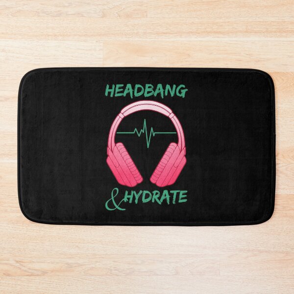 Item preview, Headphones | Headbang And Hydrate designed and sold by ObsidianDaz.