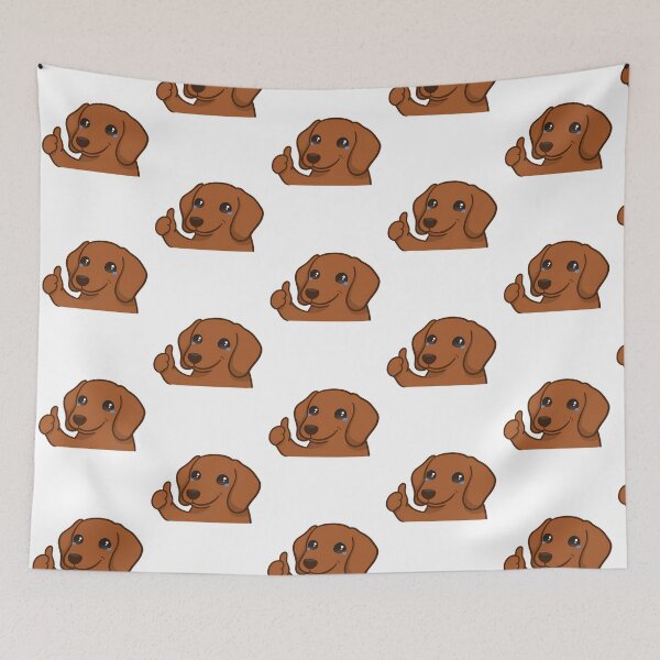 Item preview, Sad Dachshund Dog designed and sold by roslexfulsia.