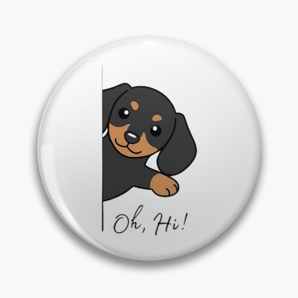 Item preview, Oh Hi Dachshund designed and sold by roslexfulsia.