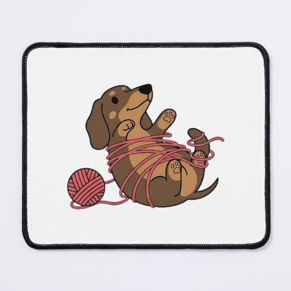 Item preview, Dachshund Dog Playing designed and sold by roslexfulsia.