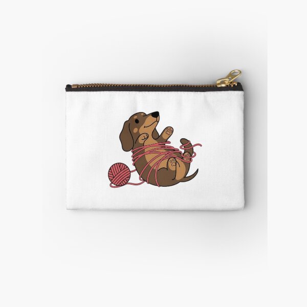 Item preview, Dachshund Dog Playing designed and sold by roslexfulsia.