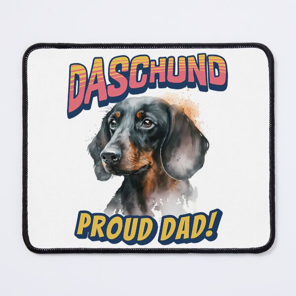 Item preview, Daschund Proud Dad designed and sold by roslexfulsia.