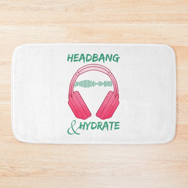 Item preview, Headphones | Headbang And Hydrate designed and sold by ObsidianDaz.