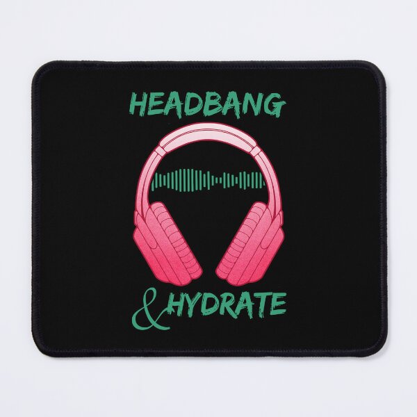 Item preview, Headphones | Headbang And Hydrate designed and sold by ObsidianDaz.