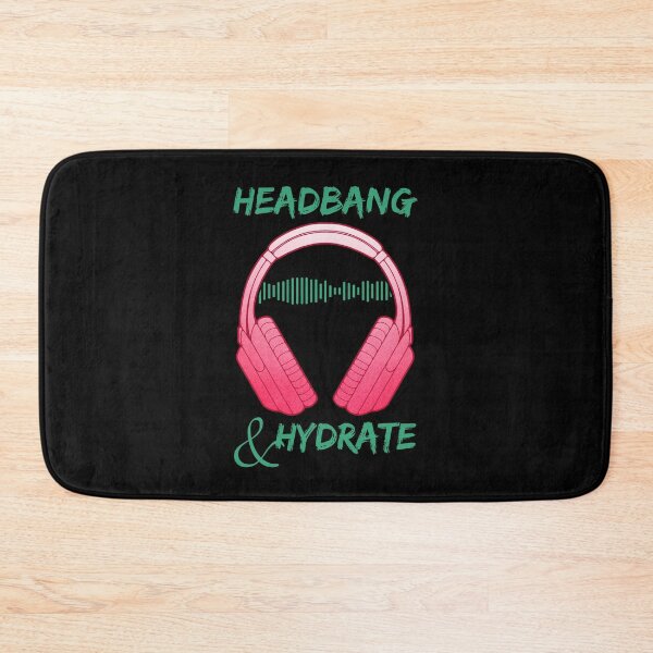 Item preview, Headphones | Headbang And Hydrate designed and sold by ObsidianDaz.