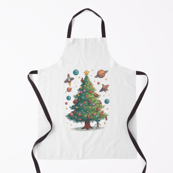 Item preview, Space Christmas tree with rockets and planets designed and sold by StormArte.