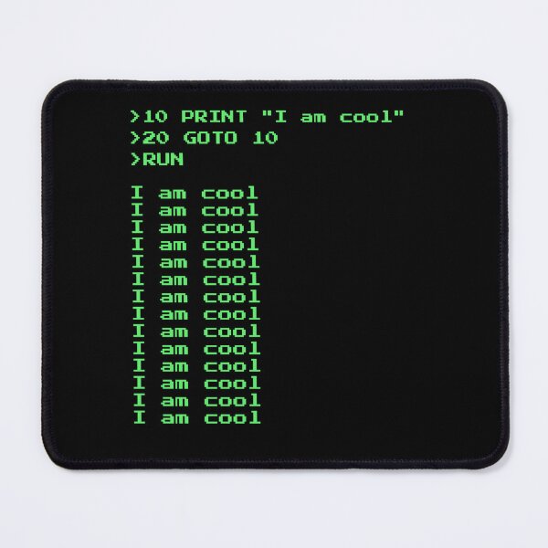 Item preview, I am cool - Retro coding loop designed and sold by MisterMessy.