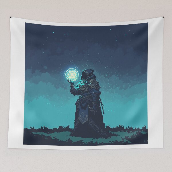 Item preview, Astral Mage With Glowing Orb designed and sold by Christian Weiss.