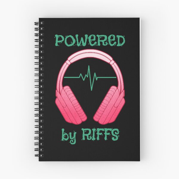 Item preview, Headphones | Powered By Riffs designed and sold by ObsidianDaz.