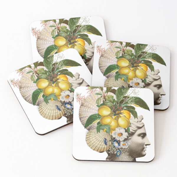 Item preview, Lemon Urchin Goddess designed and sold by Jennifer Geiger Art.