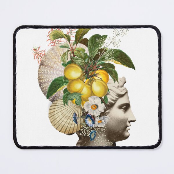 Item preview, Lemon Urchin Goddess designed and sold by Jennifer Geiger Art.
