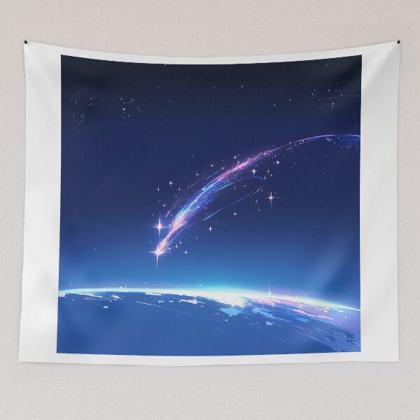 Item preview, Shooting Star Over Earth Horizon designed and sold by Christian Weiss.