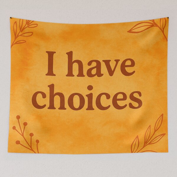 Item preview, I Have Choices | Positive SEL Affirmation designed and sold by MforMontessori.
