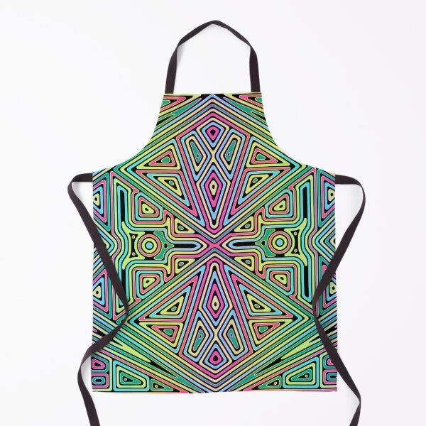 Item preview, colorful abstract geometric design 6 designed and sold by chambergambit.